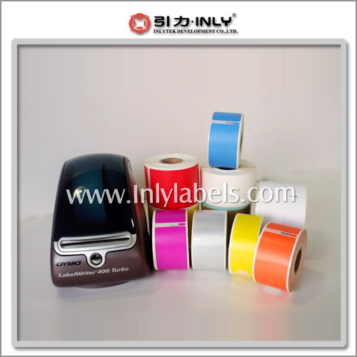 Dymo label (thermal label, colorized dymo label)