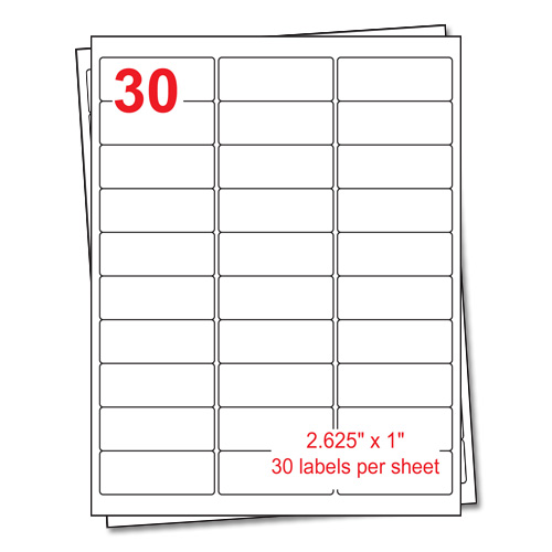 YL-SX/30 Address Label