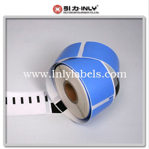 Dymo dark blue 99012 compatible label